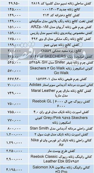 عکس کفش یک میلیاردی