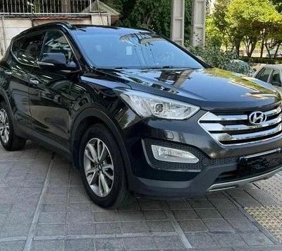 عکس ماشین سانتافه مشکی
