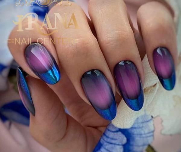 عکس ناخن ژلیش کرده