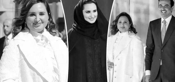 عکس همسر جدید امیر قطر