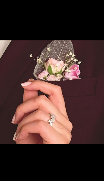 عکس حلقه ازدواج نوعروس