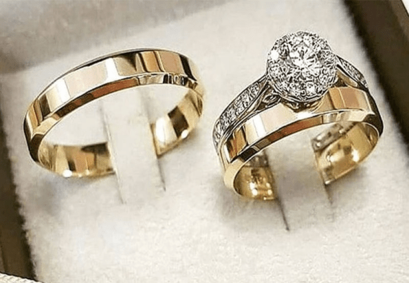 عکس حلقه ازدواج نوعروس
