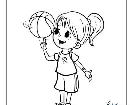 عکس نقاشی دخترانه ورزش