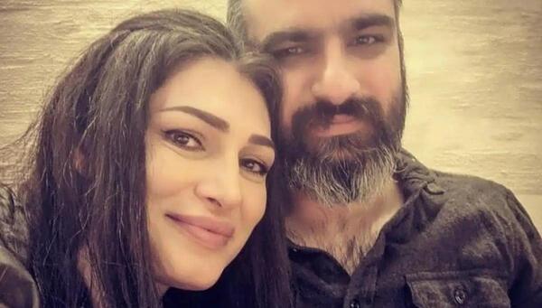 عکس حسین لشگری و همسرش