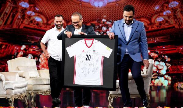 عکس رامبد جوان در کنار احسان علیخانی