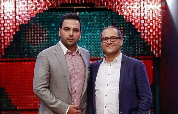 عکس رامبد جوان در کنار احسان علیخانی