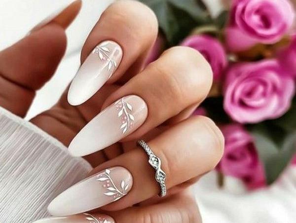 عکس مدل دیزاین ناخن عروس جدید