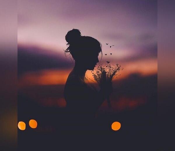 عکس دختر ضد نور