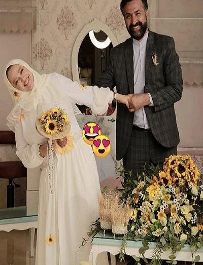 عکس عروسی بهاره رهنما با همسر اولش