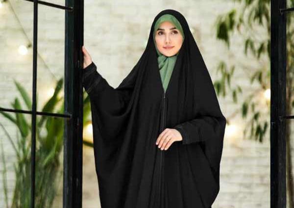 عکس آموزش دوخت چادر مقنعه دار