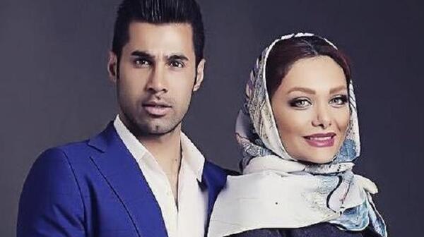 عکس فروزان و همسرش
