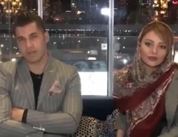 عکس فروزان و همسرش
