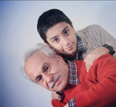 عکس ایرج راد وهمسرش