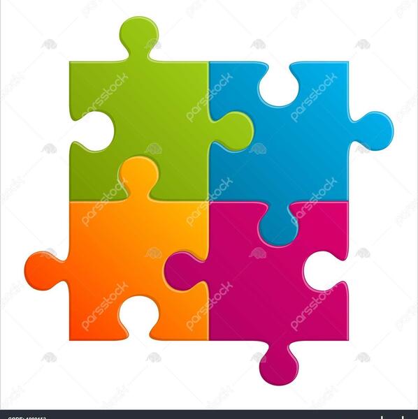عکس لایه باز پازل