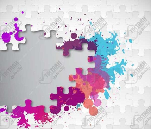 عکس لایه باز پازل