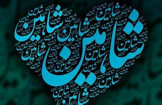 عکس نوشته در مورد اسم شاهین