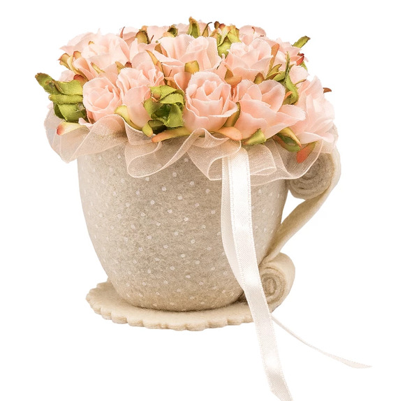 عکس نقاشی گل توی گلدون