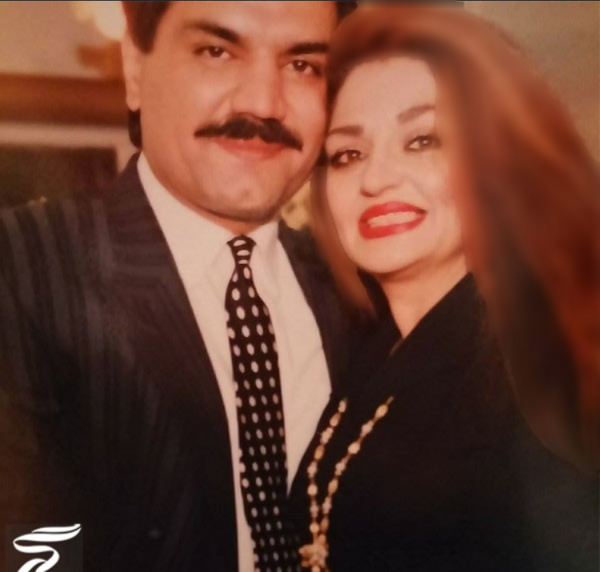 عکس پیری شهناز تهرانی و همسرش