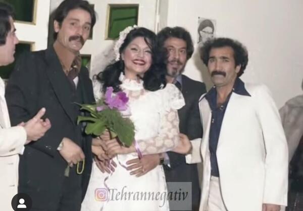 عکس پیری شهناز تهرانی و همسرش