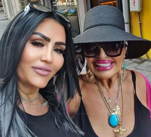 عکس پیری شهناز تهرانی و همسرش