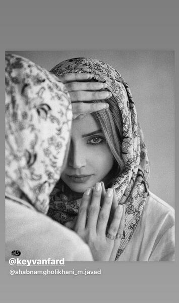 عکس صورت شبنم قلی خانی