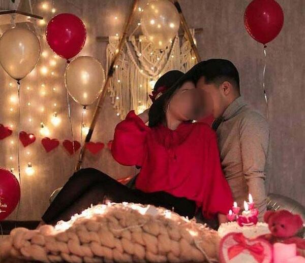 عکس ولنتاین فضای باز