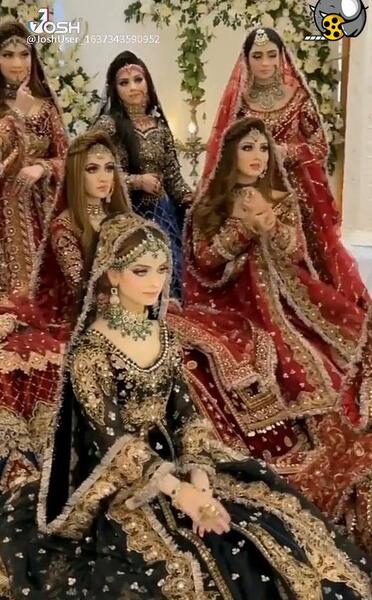 عکس دست عروس و داماد هندی