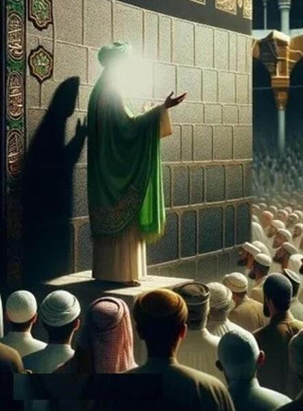 عکس هنگام ظهور امام زمان