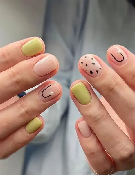 عکس مدل ناخن ژلیش ساده