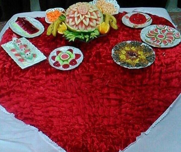 عکس شب یلدا زیر کرسی