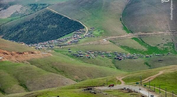 عکس هوایی خلخال