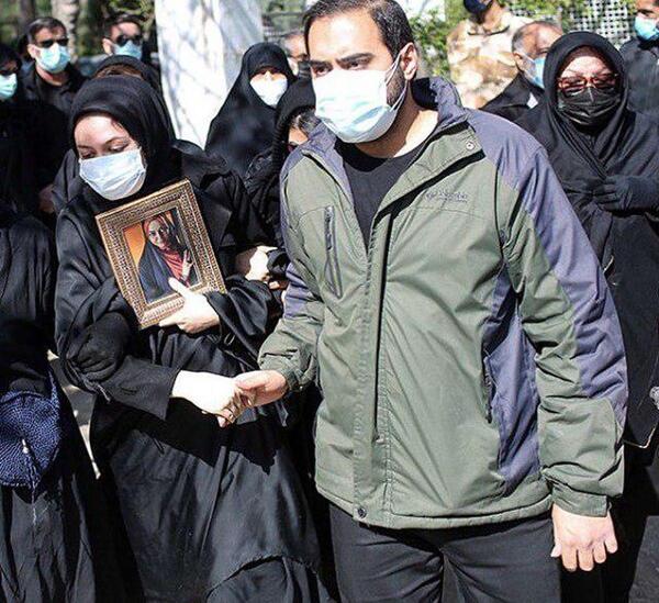 عکس آزاده نامداری با همسرش