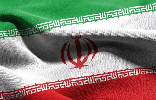 عکس پرچم ایران سه بعدی