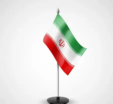 عکس پرچم ایران سه بعدی