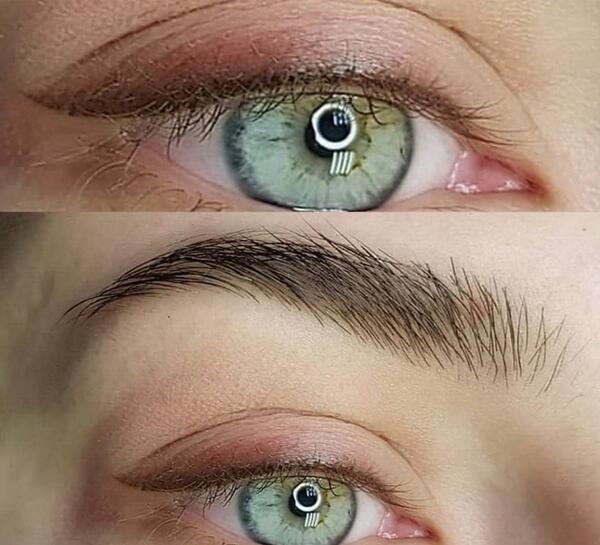 عکس خط چشم بن مژه