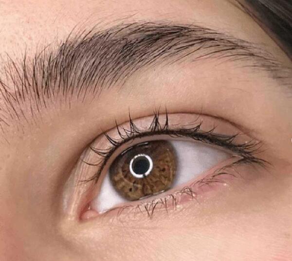 عکس خط چشم بن مژه