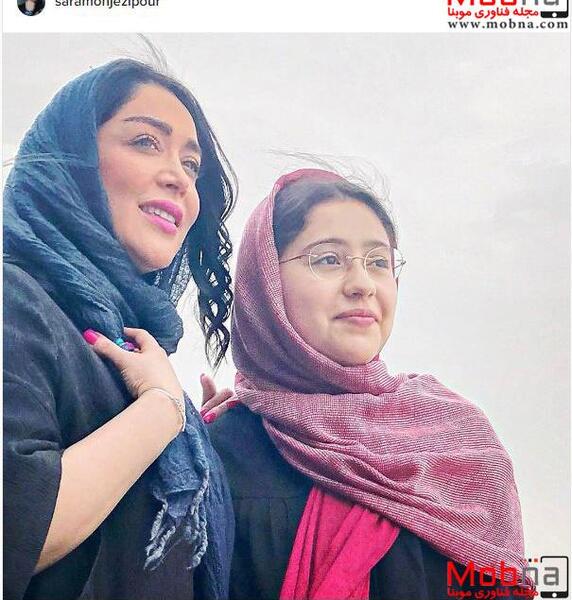 عکس سارا منجزی و خواهرش