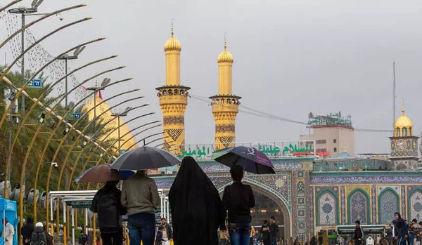 عکس های بین الحرمین اربعین