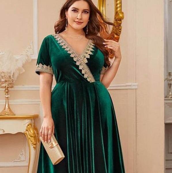 عکس لباس مجلسی زنانه چاق
