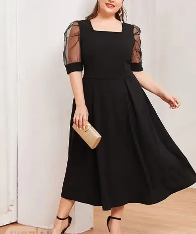عکس لباس مجلسی زنانه چاق