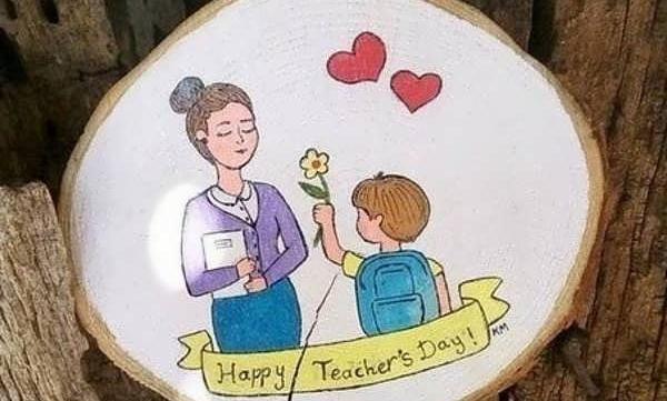 عکس ایده نمدی برای روز معلم