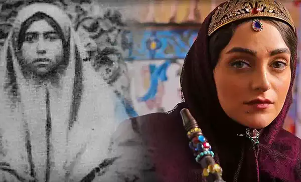 عکس ستاره خانم تبریزی همسر ناصرالدین شاه