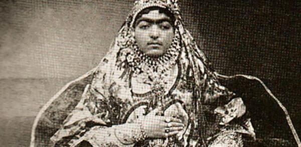 عکس ستاره خانم تبریزی همسر ناصرالدین شاه