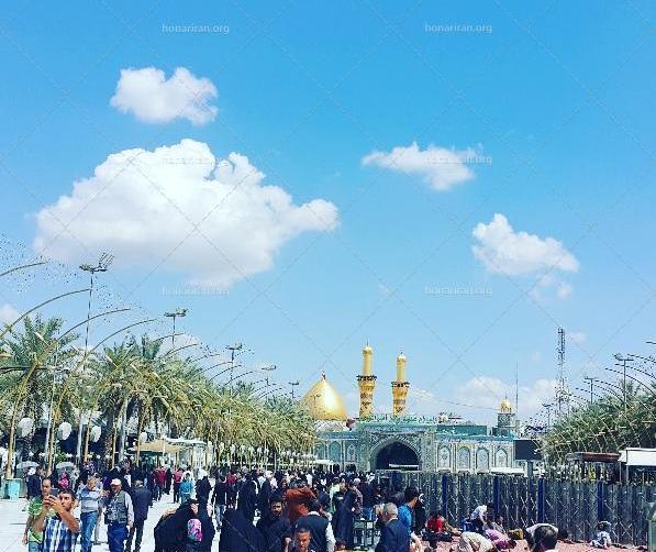 عکس جذاب بین الحرمین