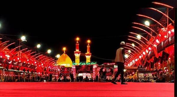 عکس جذاب بین الحرمین