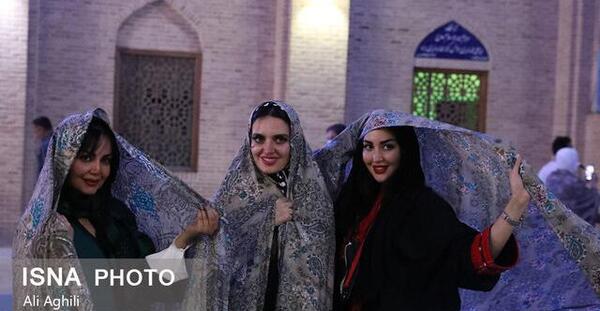 عکس جالب چادری