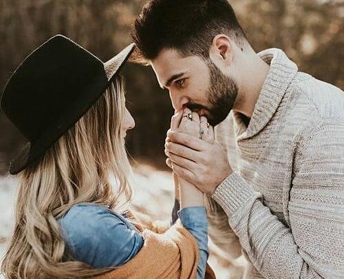 ژست عکس دونفره پاییزه