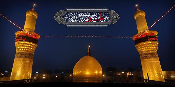 عکس حرم امام حسین عصر انتظار
