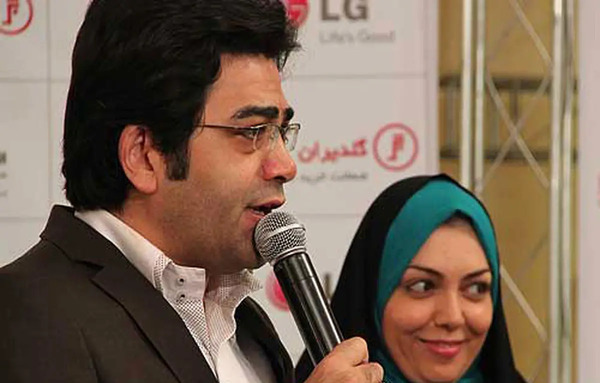 عکس فرزاد حسنی و ازاده نامداری