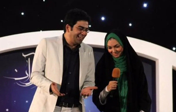 عکس فرزاد حسنی و ازاده نامداری
